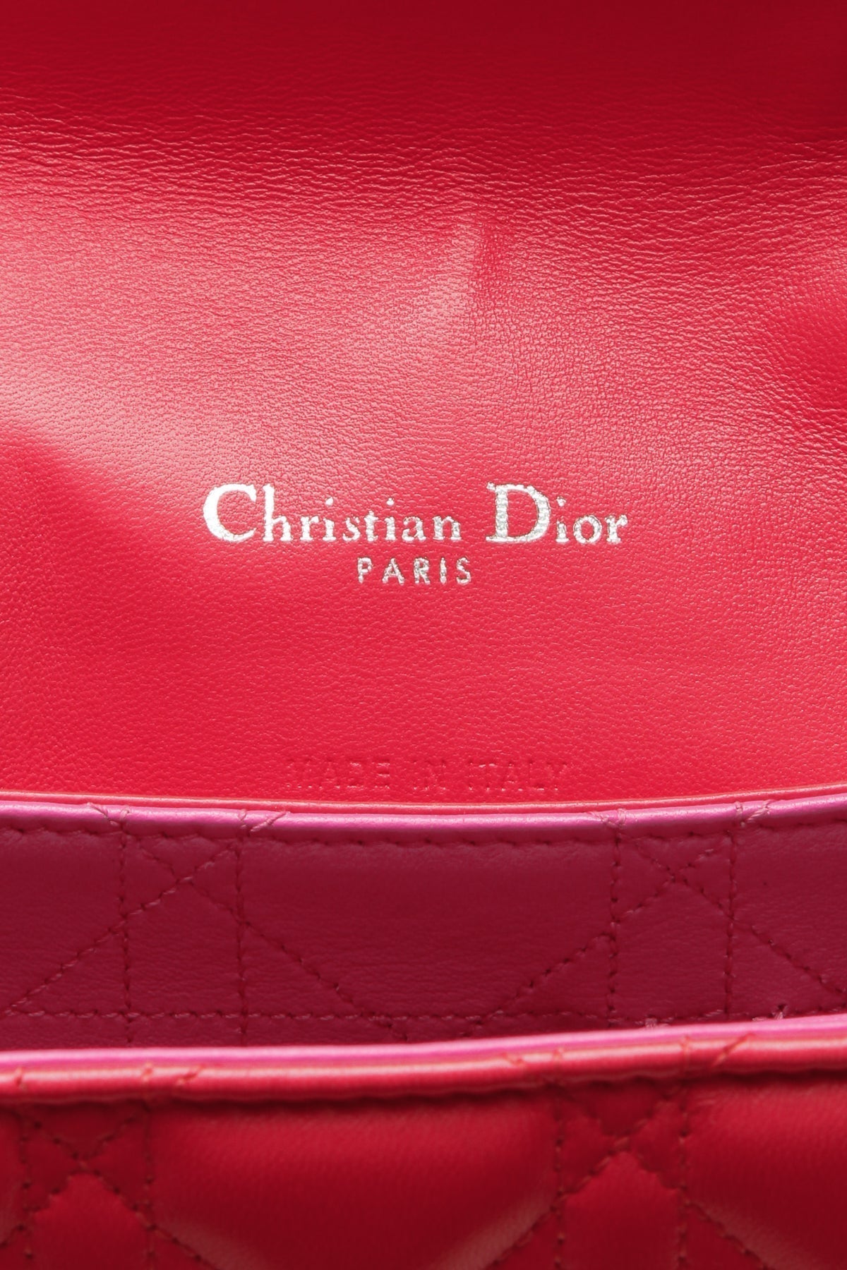 Cannage Miss Dior Large Flap Bag - Dark Pink - image 11
