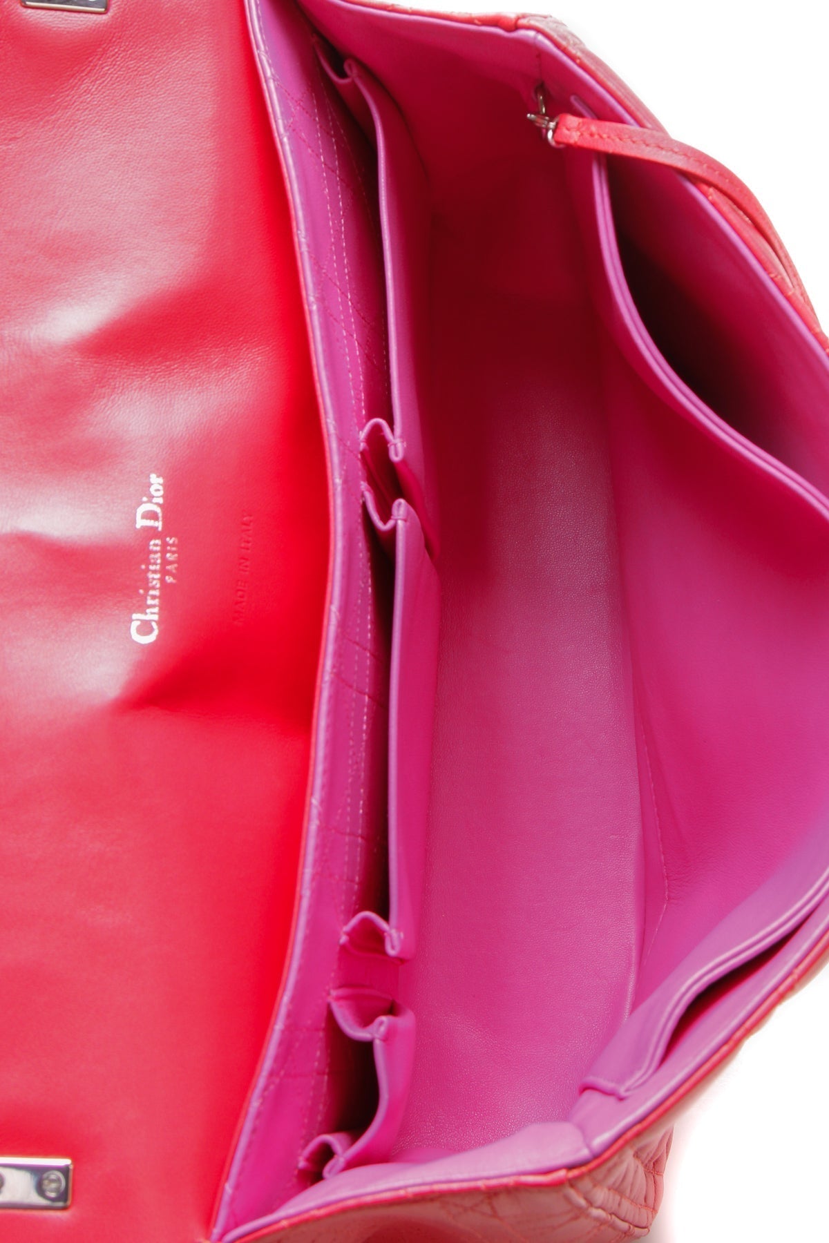 Cannage Miss Dior Large Flap Bag - Dark Pink - image 10