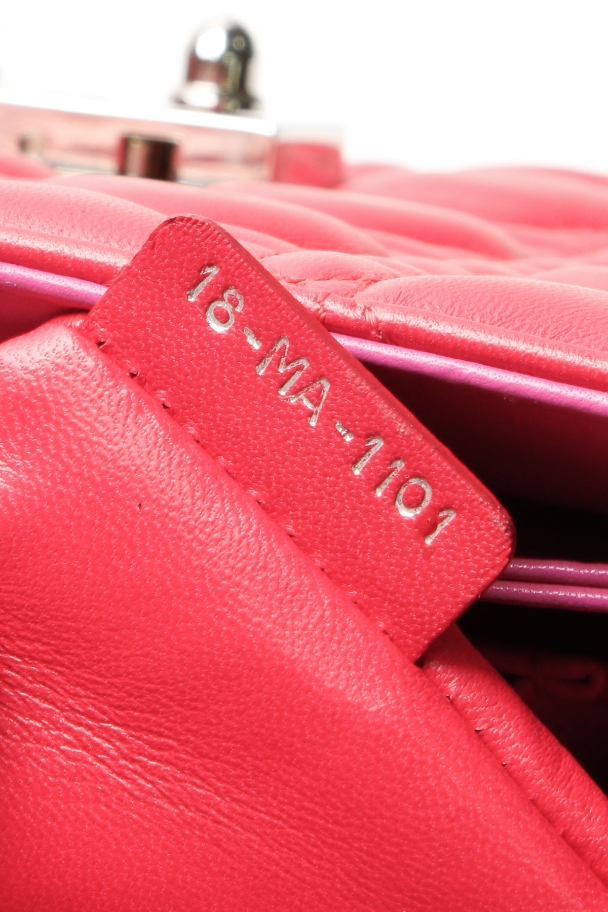 Cannage Miss Dior Large Flap Bag - Dark Pink - image 12