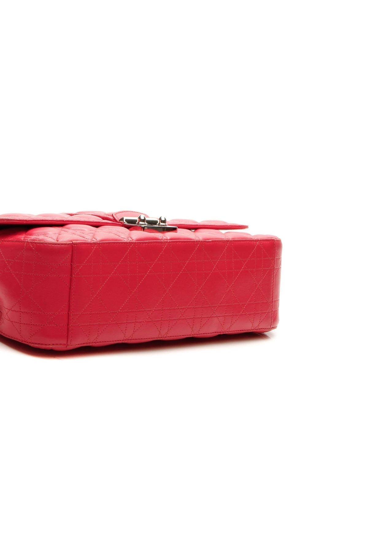 Cannage Miss Dior Large Flap Bag - Dark Pink - image 6
