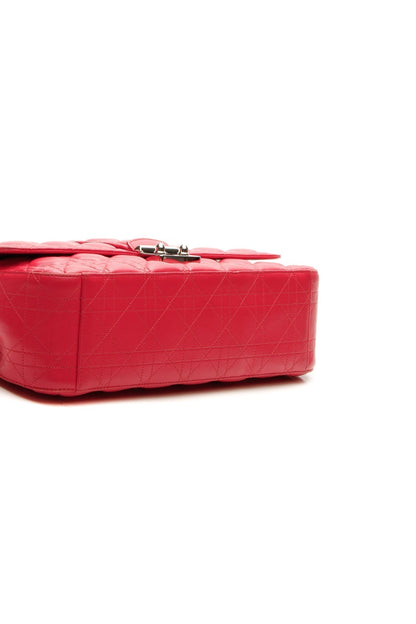 Cannage Miss Dior Large Flap Bag - Dark Pink - image 6