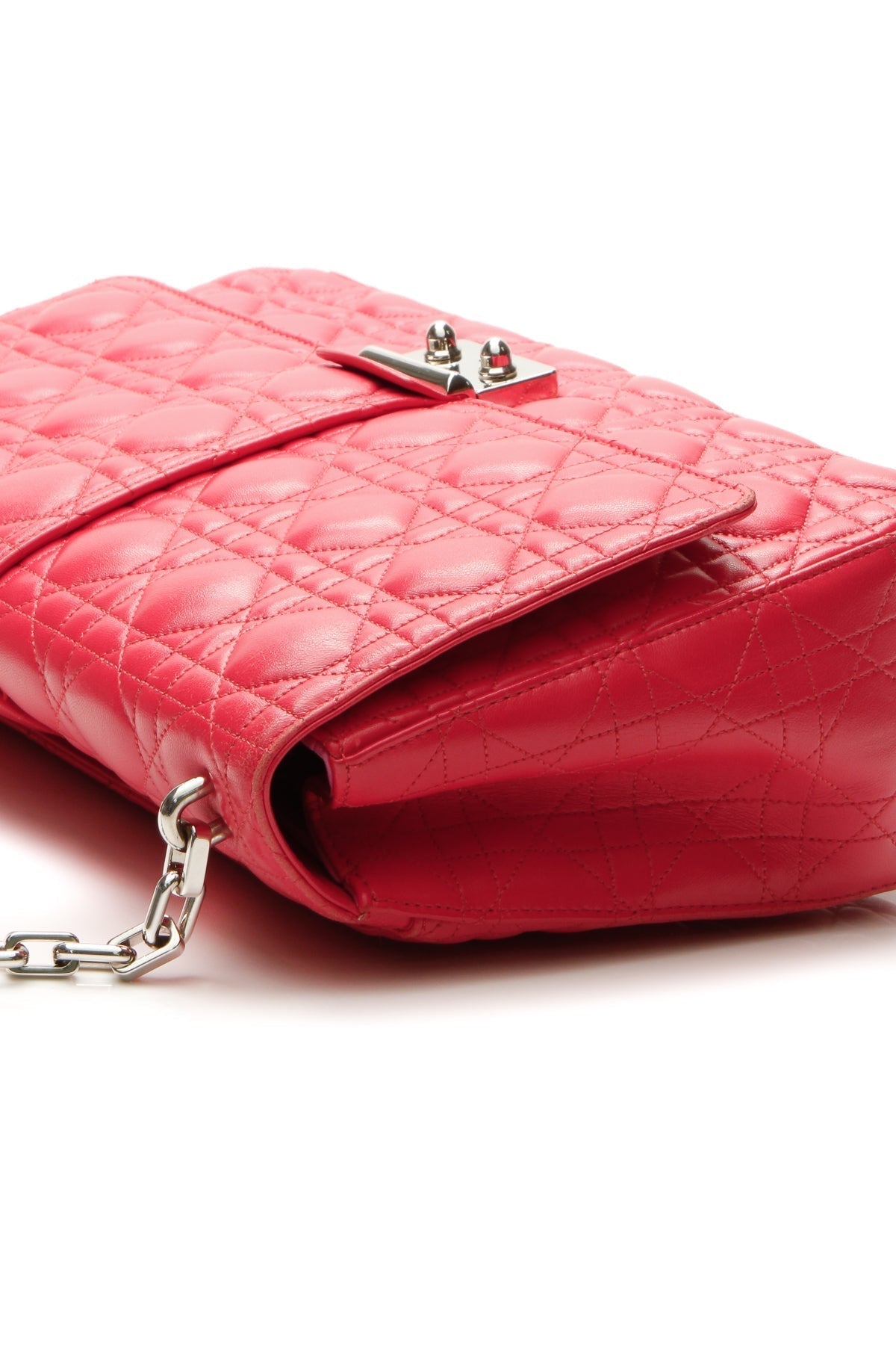 Cannage Miss Dior Large Flap Bag - Dark Pink - image 7