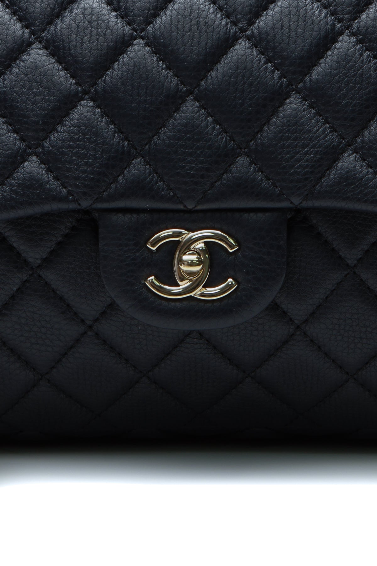 Quilted Airline XXL Single Flap Bag - Navy - image 6