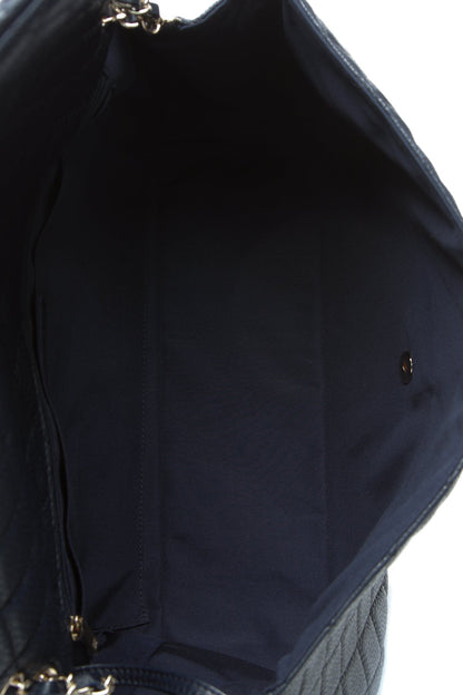 Quilted Airline XXL Single Flap Bag - Navy - image 7