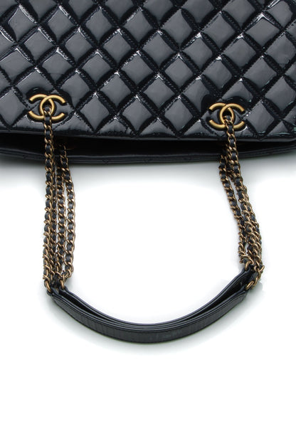 Quilted Small CC Eyelet Tote Bag - Blue - image 6
