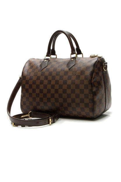 Speedy Bandouliere 30 Bag - Damier Ebene - image 3