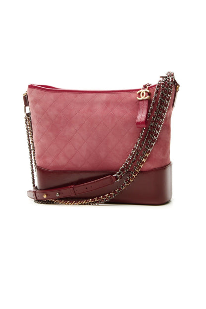 Gabrielle Medium Hobo Bag - Red/Pink - image 1