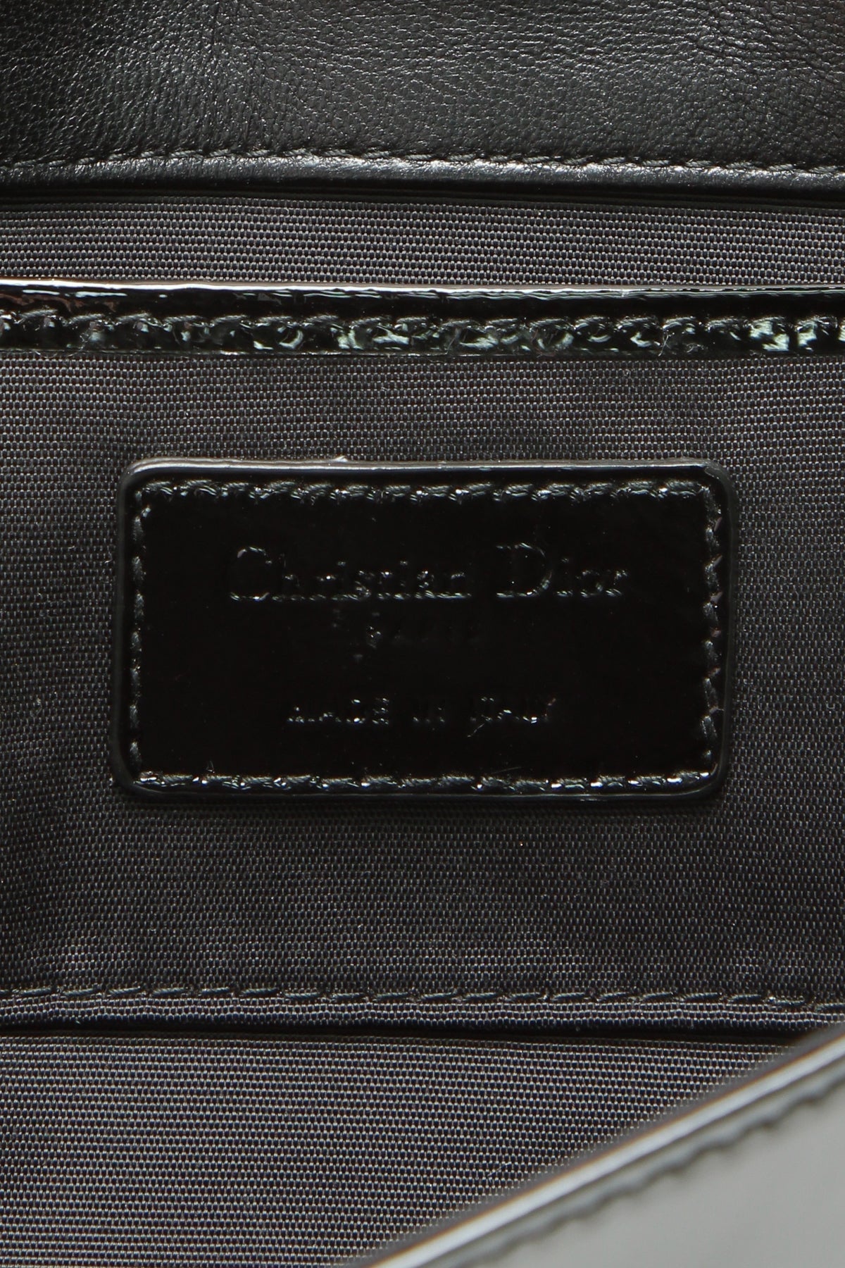 Cannage Lady Dior Clutch Bag - Black - image 7