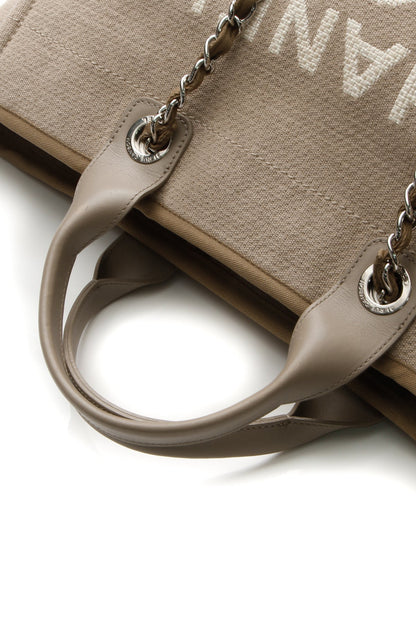 Deauville Medium Tote Bag - Tan - image 6