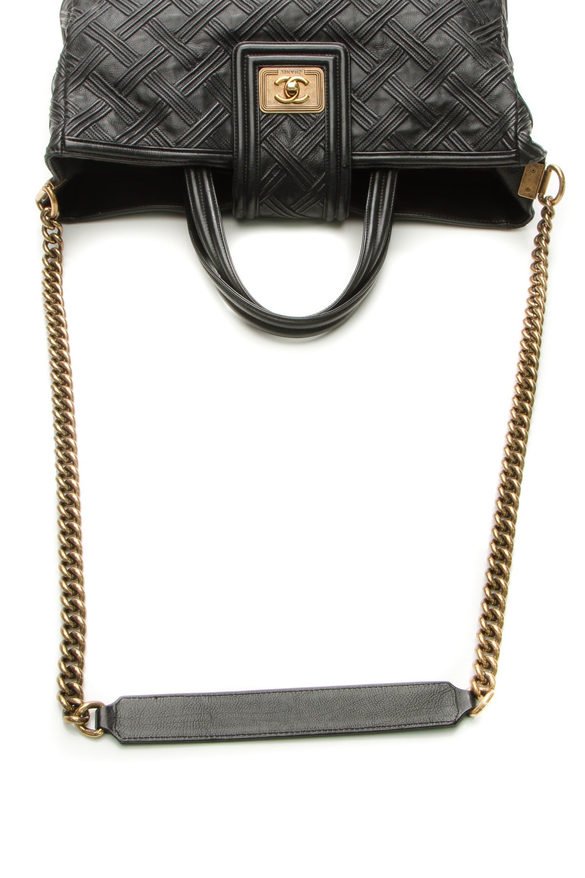 Boy Shopping Tote Bag - Black - image 7