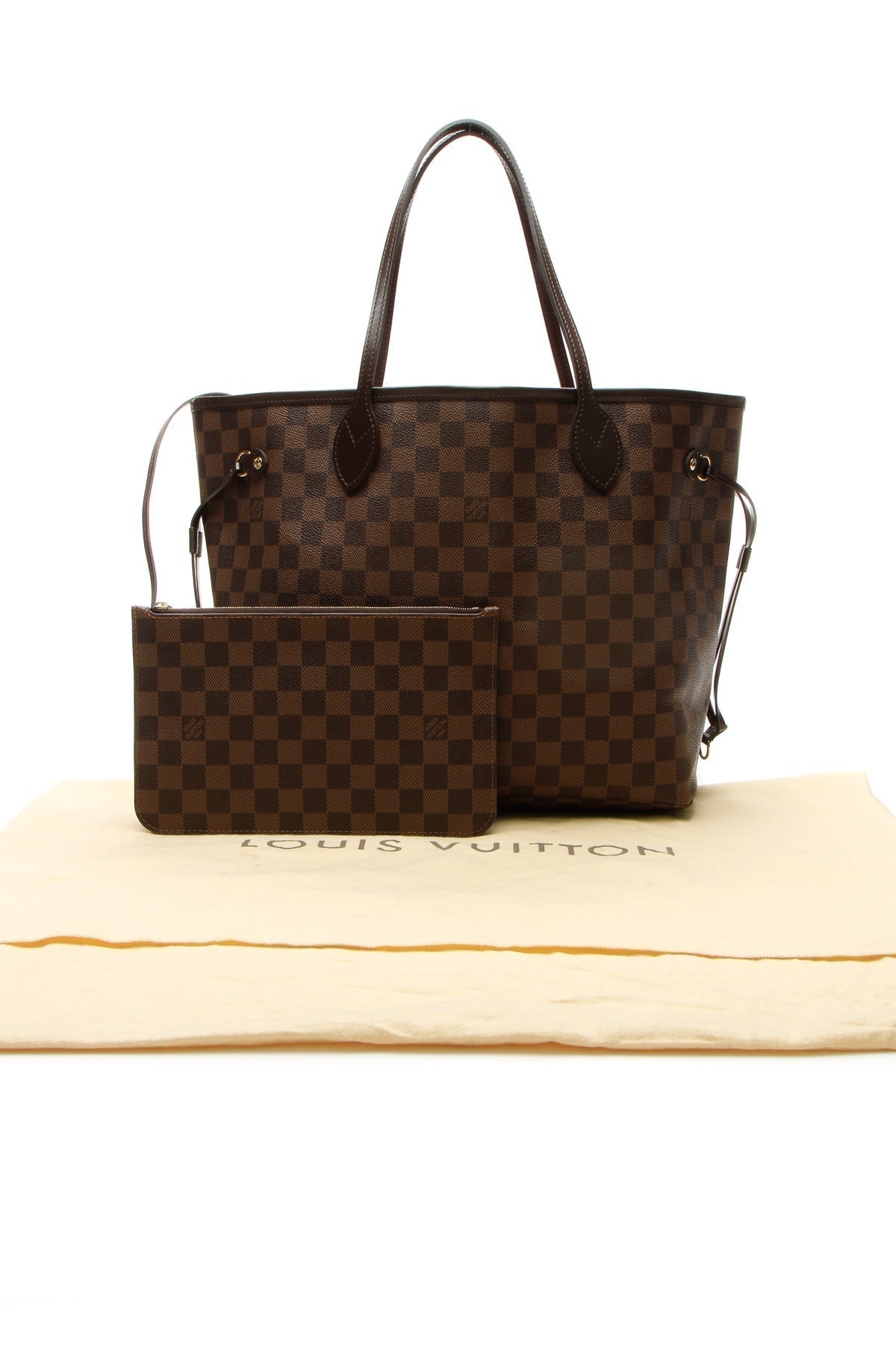 Neverfull MM Tote Bag - Damier Ebene - image 10