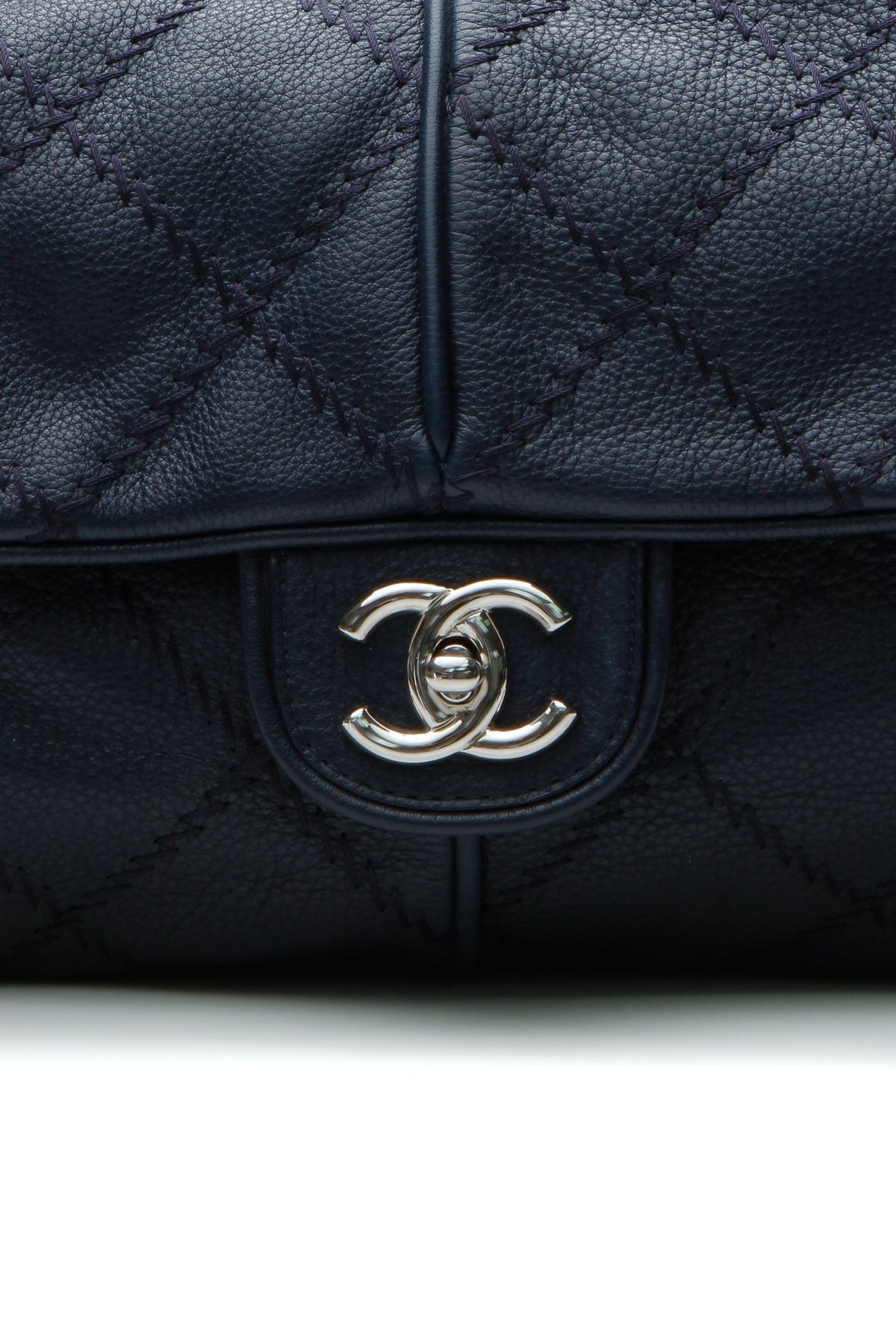 Ultimate Stitch Flap Bag - Navy - image 6