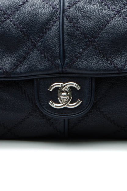 Ultimate Stitch Flap Bag - Navy - image 6
