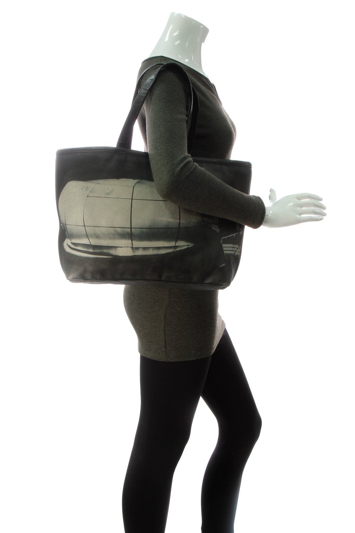 Le Mobile Art Tote Bag - Black - image 2