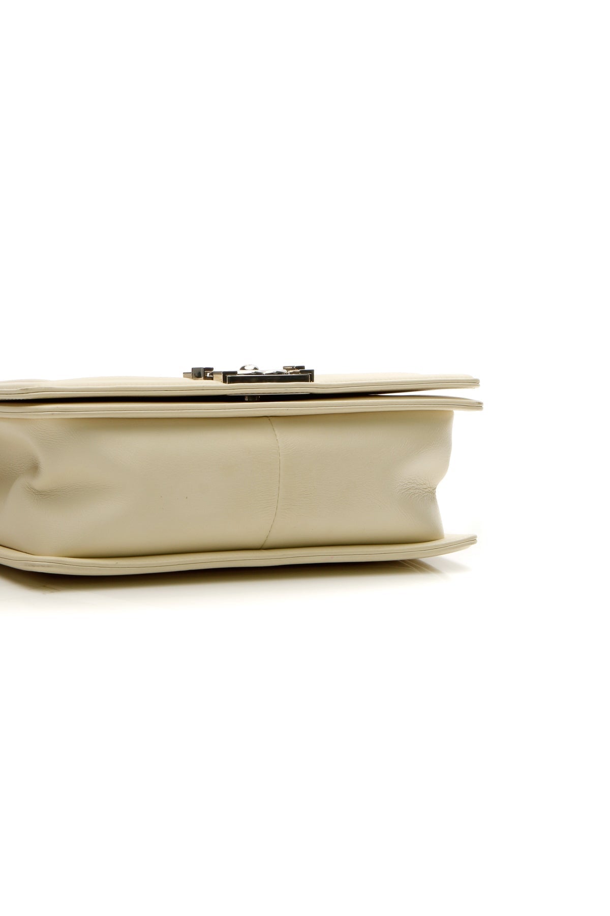 Chevron Old Medium Boy Bag - Ivory - image 4