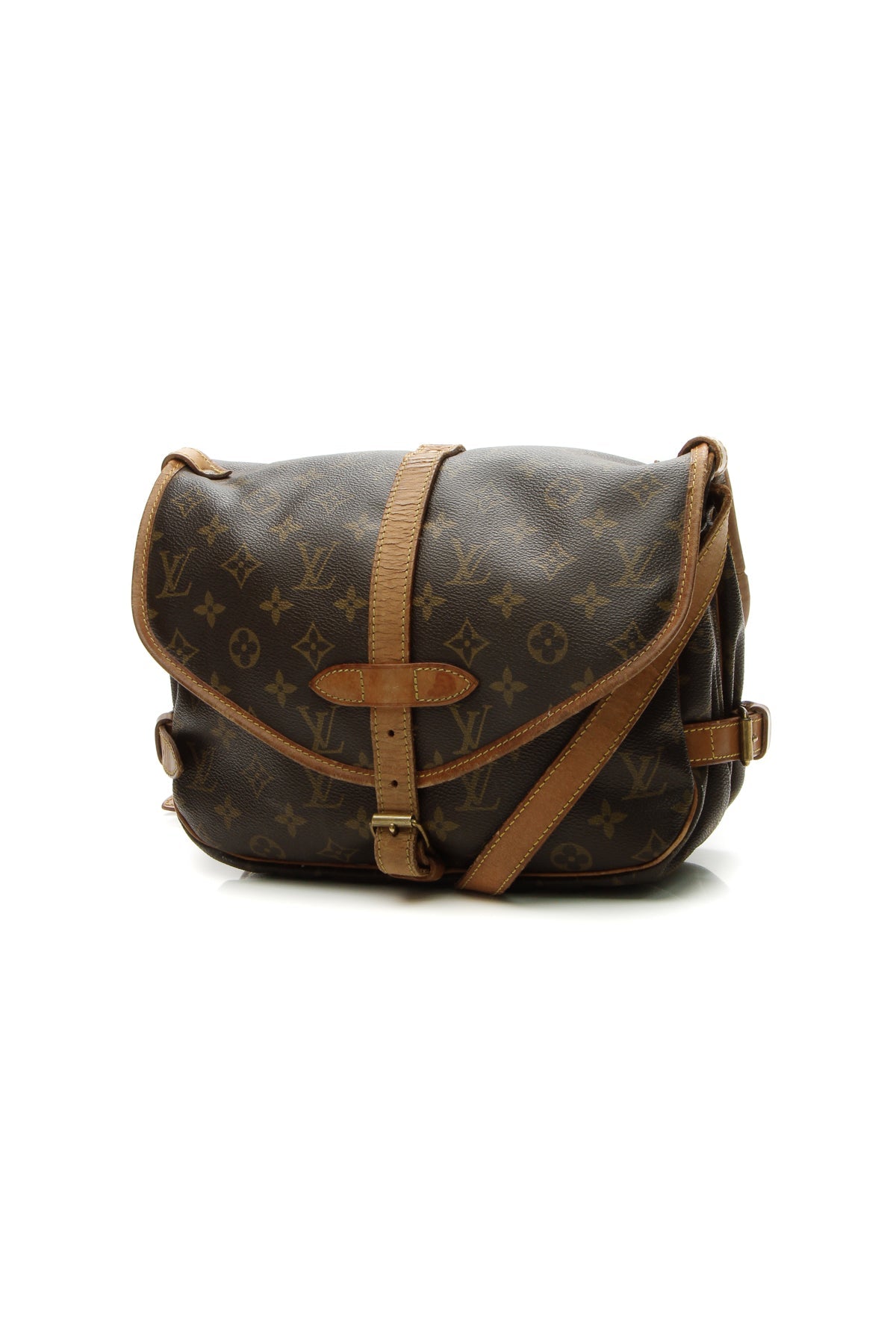 Vintage Saumur 30 Messenger Bag - Monogram - image 1