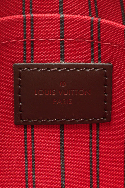 Louis Vuitton Neverfull Pouch Wristlet - Damier Ebene - photo 7