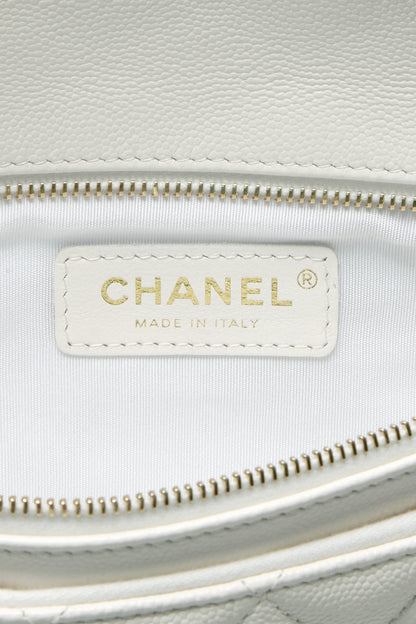 Classic Flap Clutch Bag - White - image 8