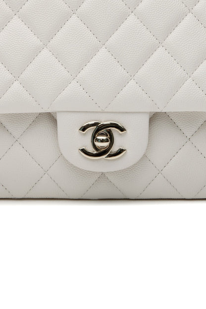 Classic Flap Clutch Bag - White - image 6