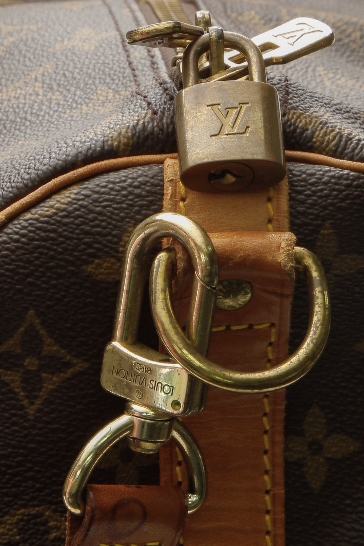 Vintage Keepall Bandouliere 60 Travel Bag - Monogram - image 8
