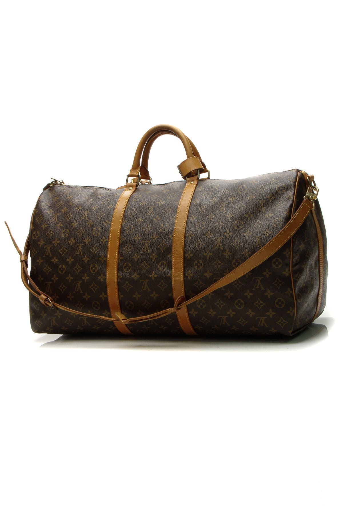 Louis Vuitton Vintage Keepall Bandouliere 60 Travel Bag - Monogram - photo 3