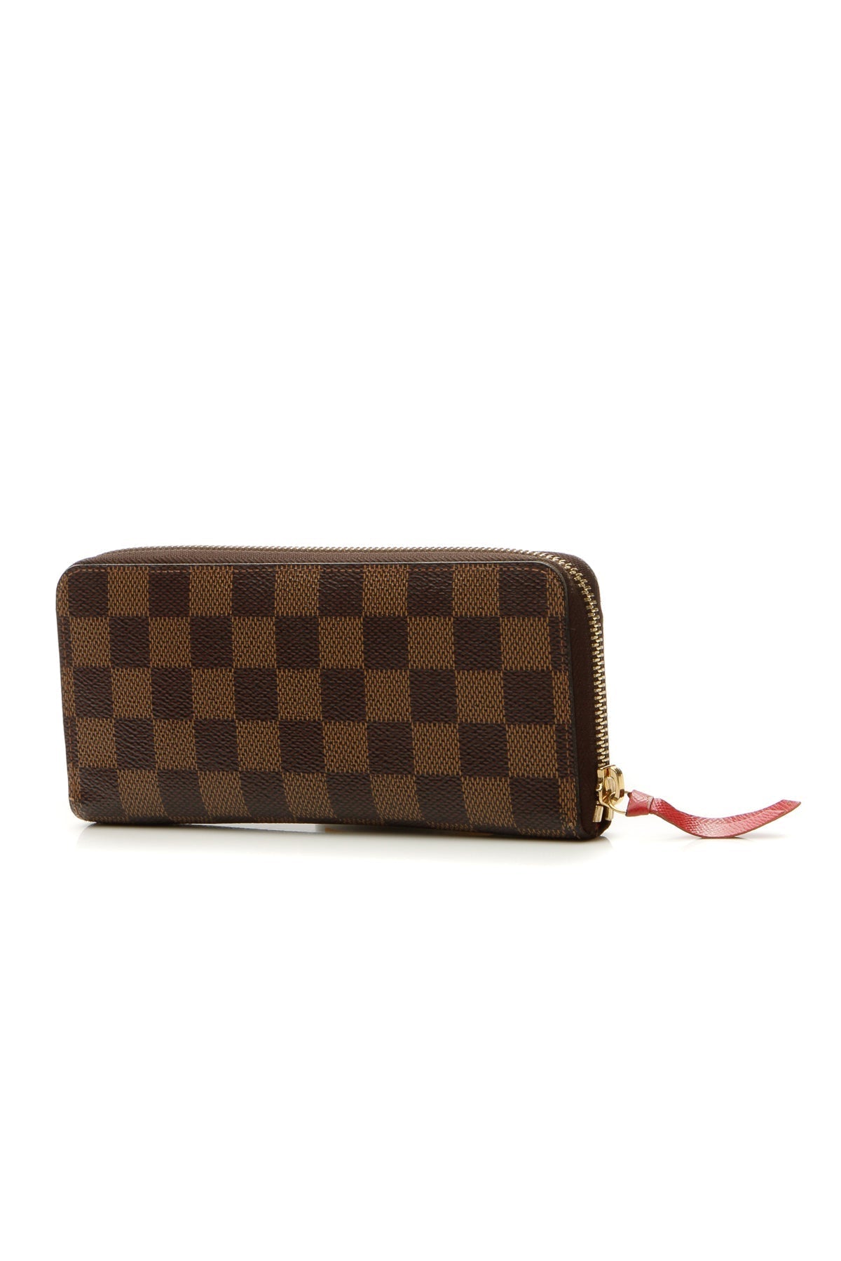 Clemence Wallet - Damier Ebene/Cerise - image 2