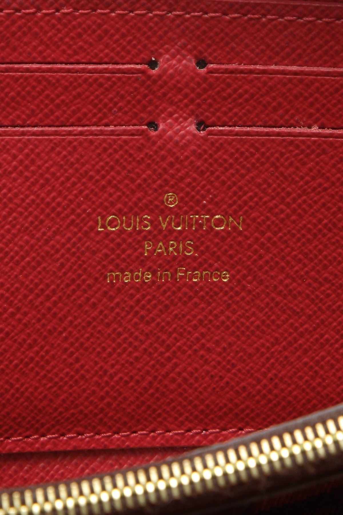 Clemence Wallet - Damier Ebene/Cerise - image 7