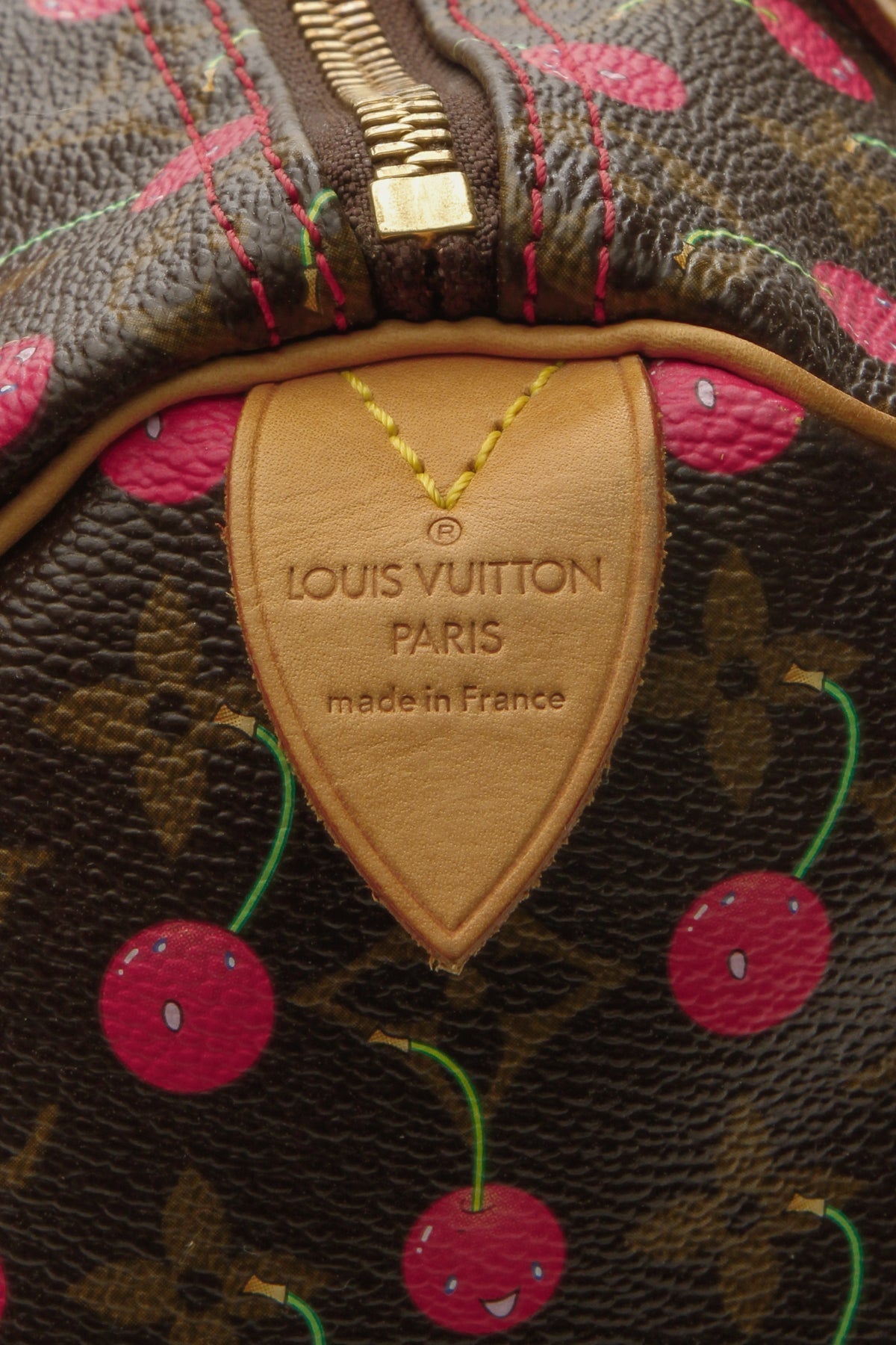 Louis Vuitton Speedy 25 Bag - Monogram Cerises - photo 9