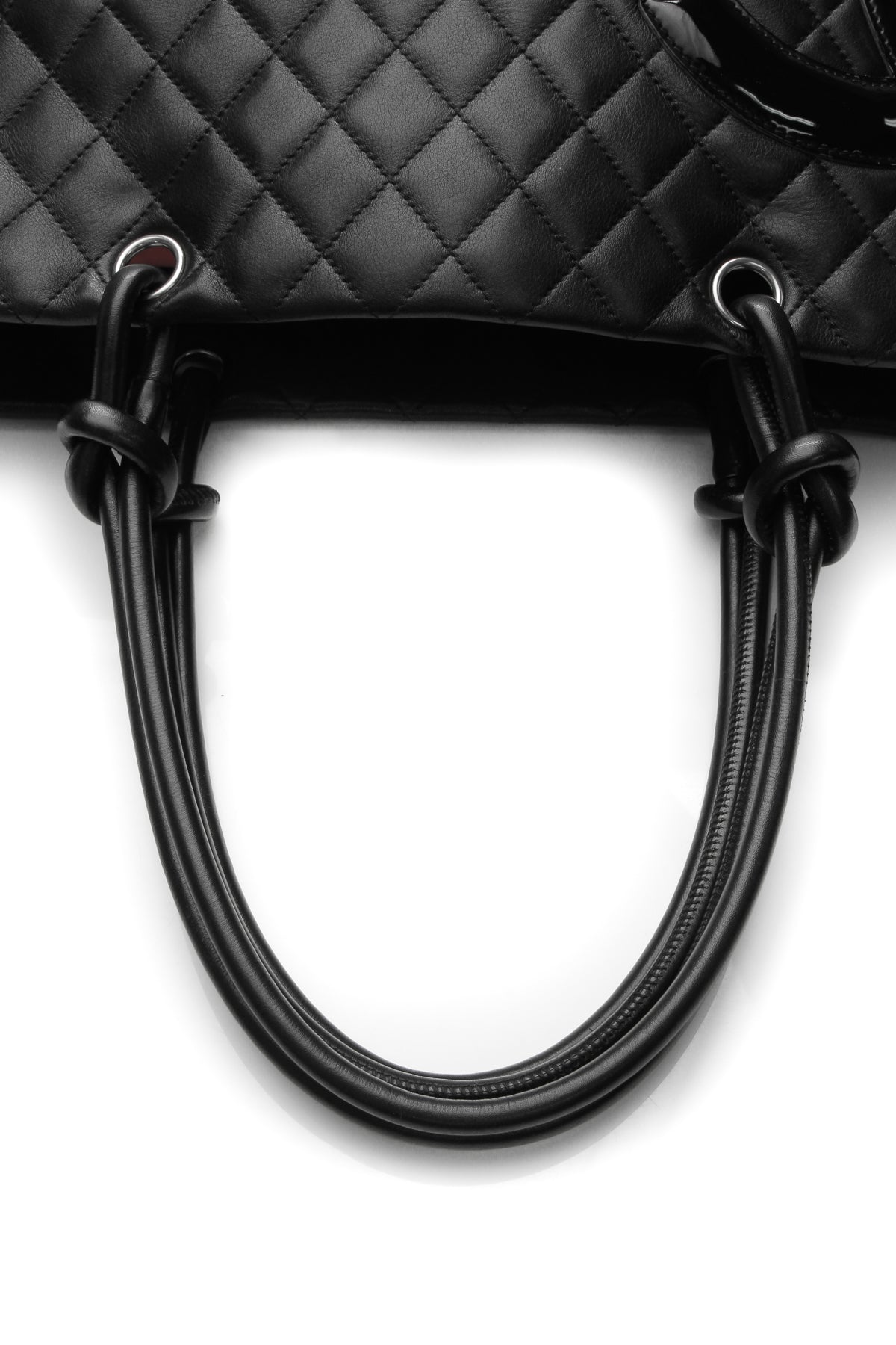 Cambon Large Tote Bag - Black - image 7