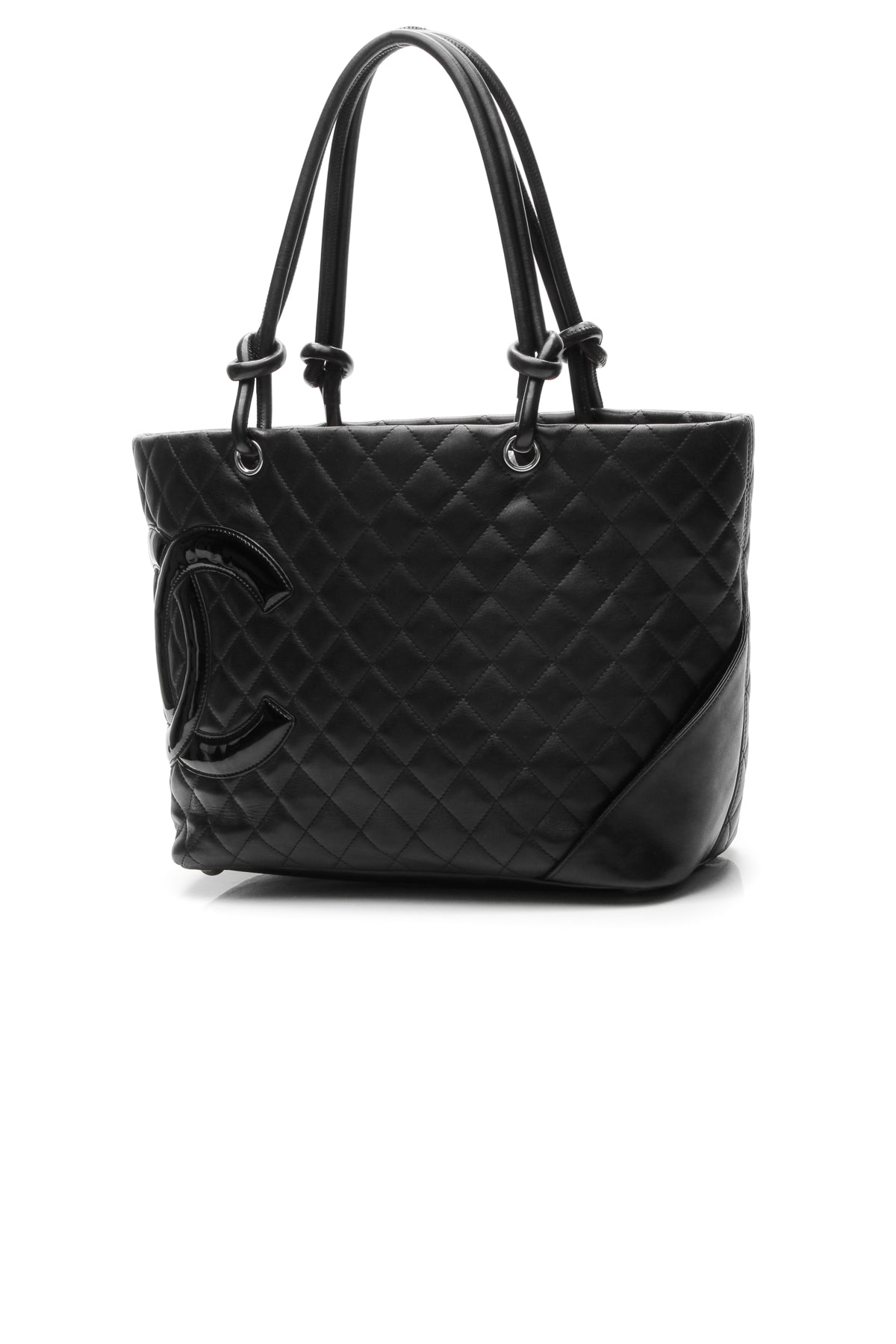 Cambon Large Tote Bag - Black - image 1