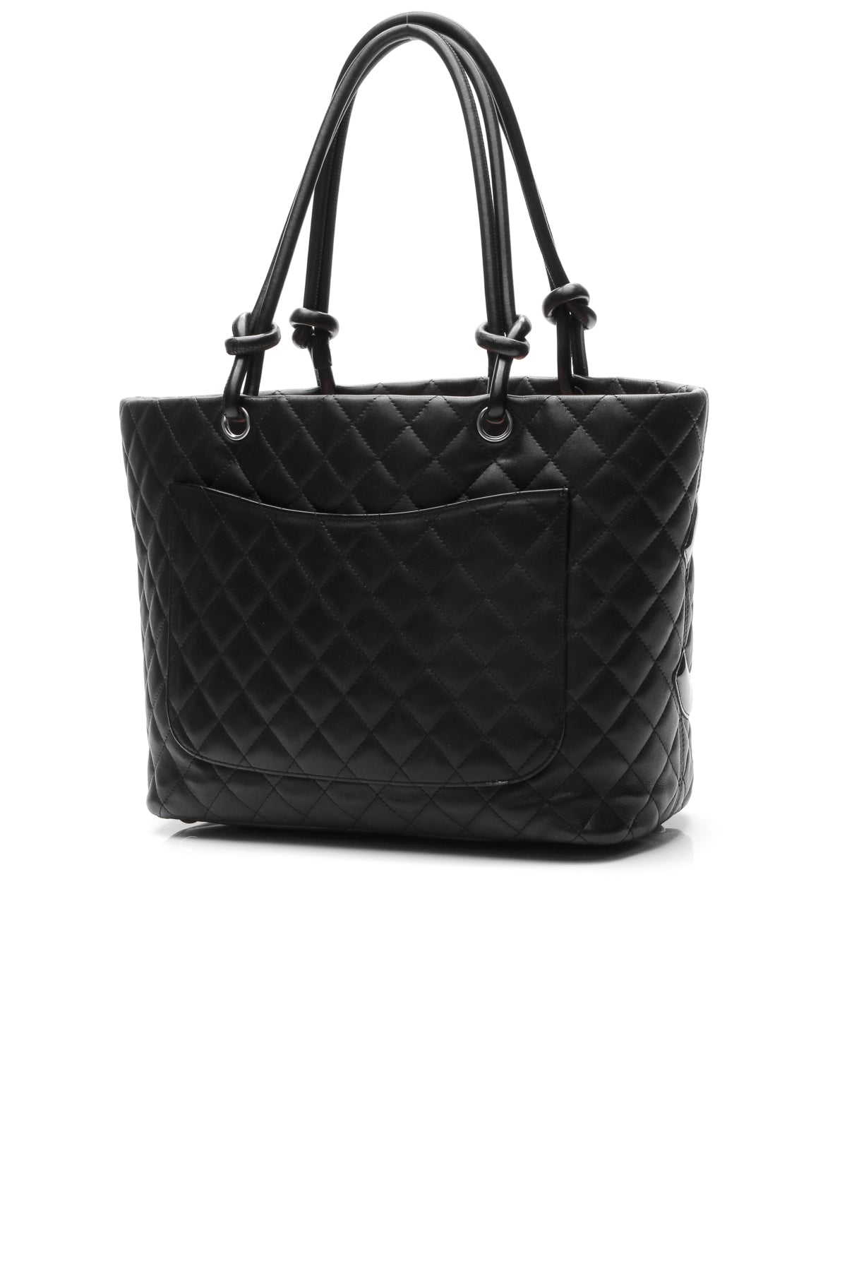 Cambon Large Tote Bag - Black - image 3
