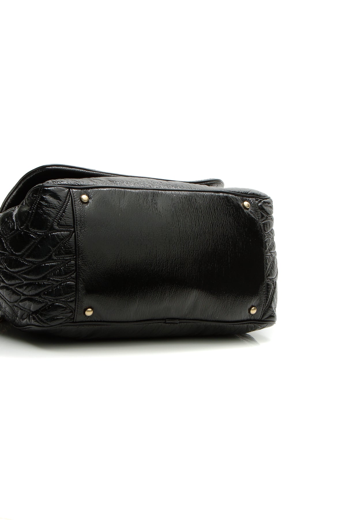 Rock & Chain Accordion Bag - Black - image 4