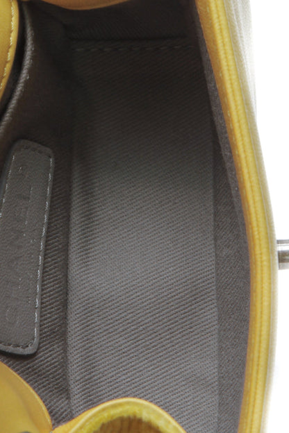 Velvet Mini Boy Bag - Yellow - image 11