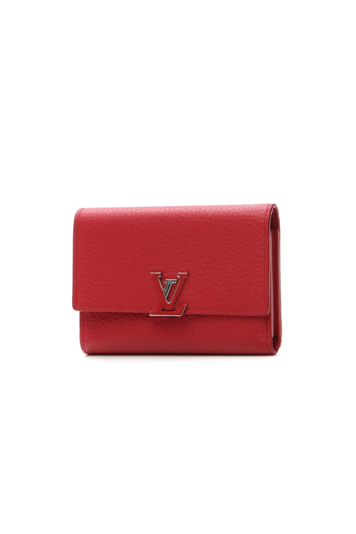 Capucines Compact Wallet - Red - image 1