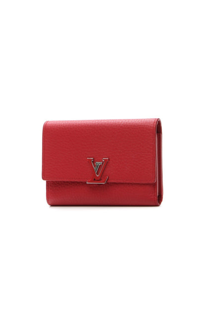 Capucines Compact Wallet - Red - image 1