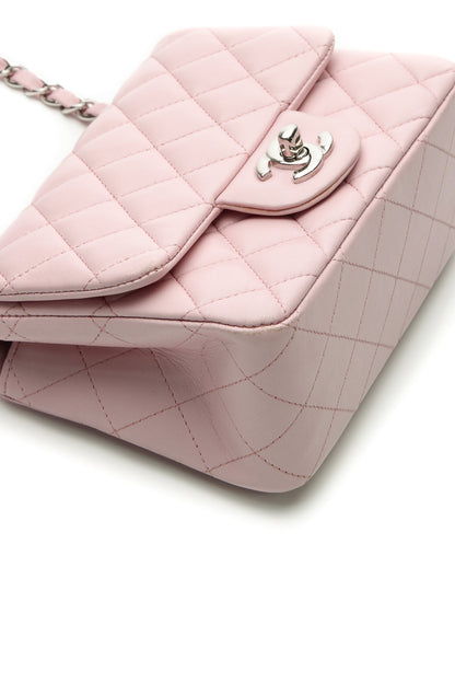 Mini Square Flap Bag - Light Pink - image 5