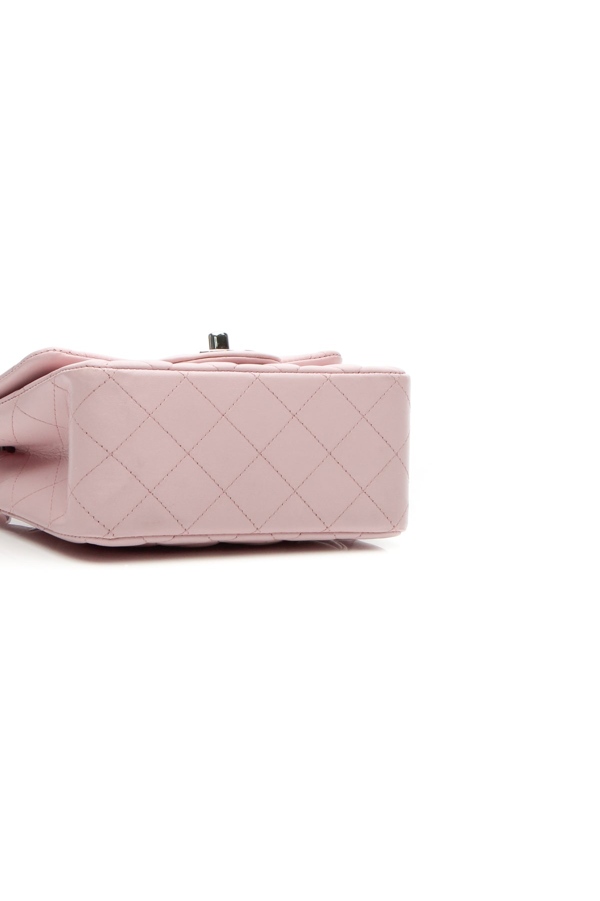Mini Square Flap Bag - Light Pink - image 4