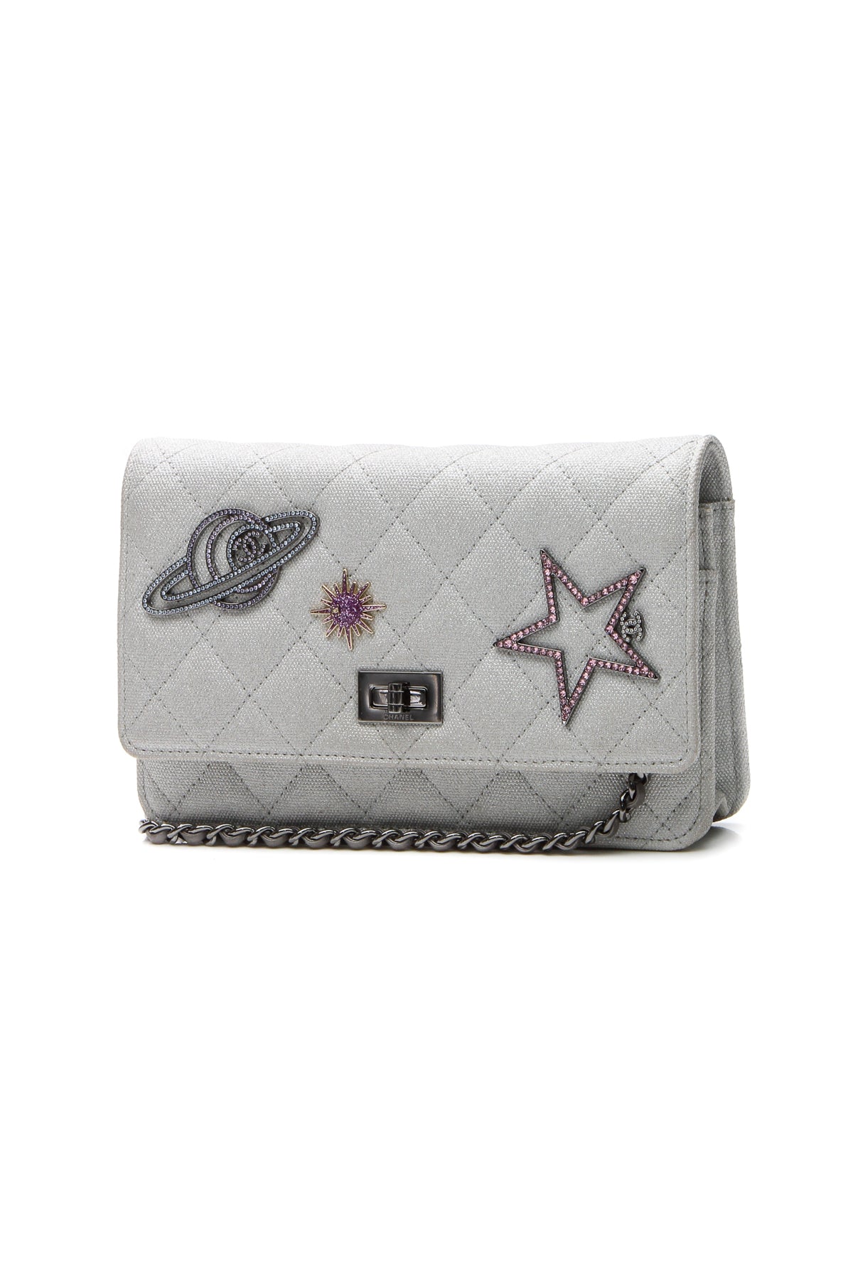 Space Charms Reissue WOC Bag - Silver - image 1