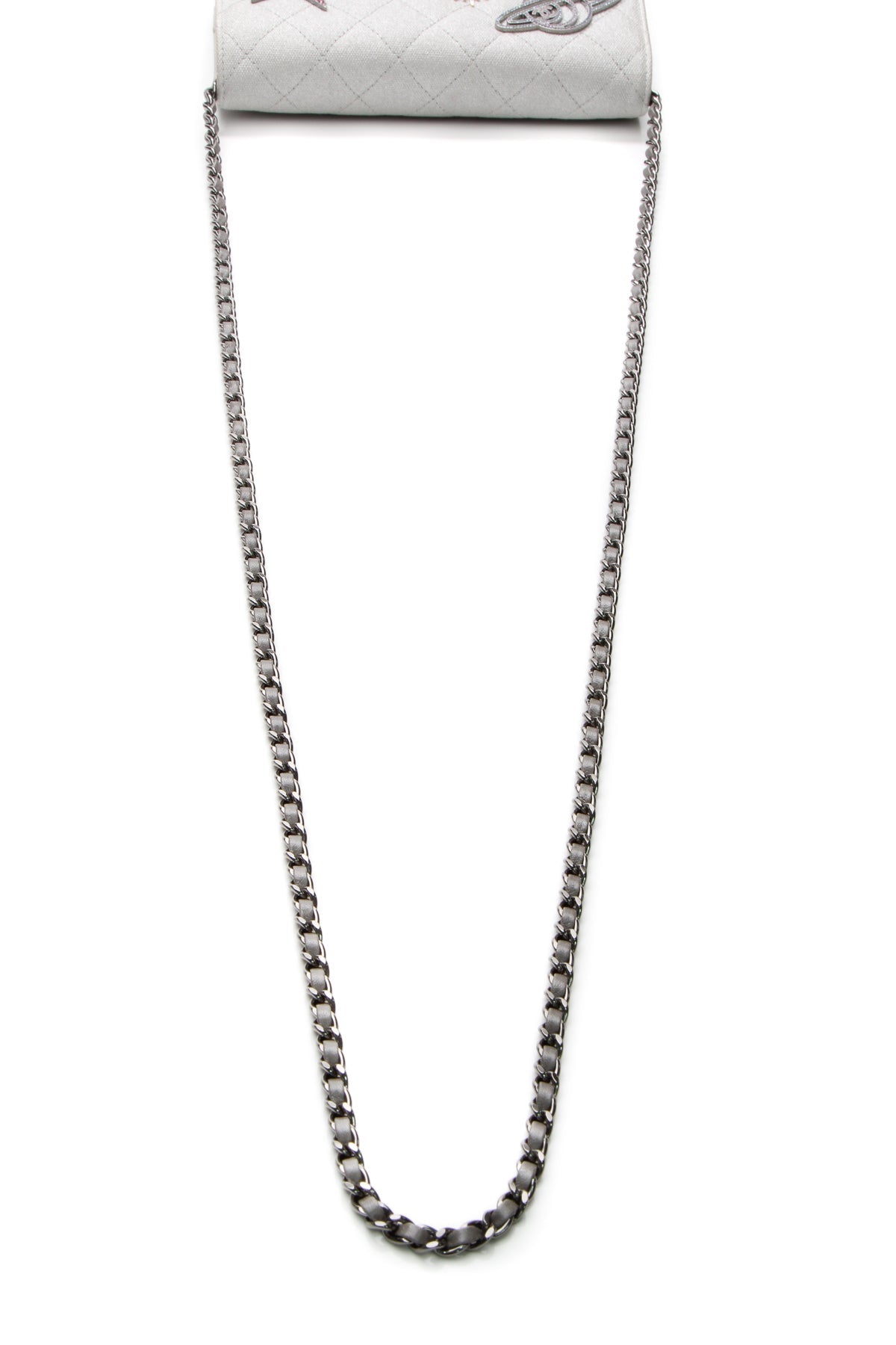 Space Charms Reissue WOC Bag - Silver - image 5