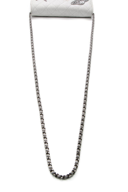 Space Charms Reissue WOC Bag - Silver - image 5