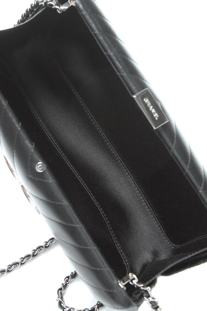 Chain Fringe Evening Bag - Black - image 6
