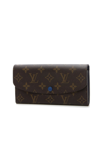 Emilie Wallet - Monogram/Blue - image 1