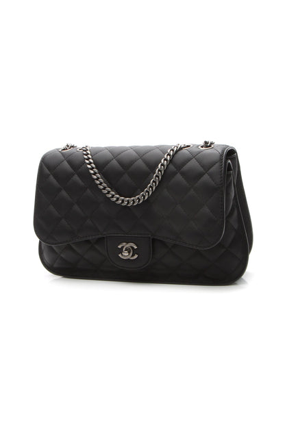 Accordion Flap Bag - Black - image 1