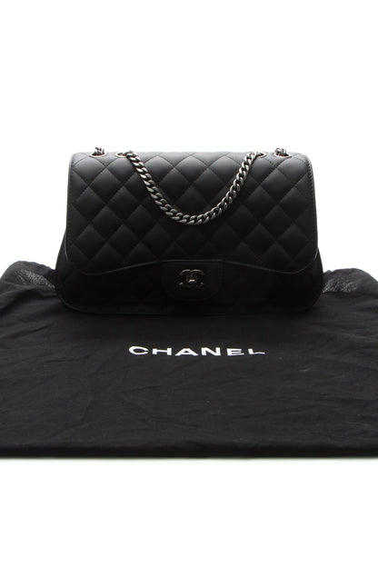 Accordion Flap Bag - Black - image 12