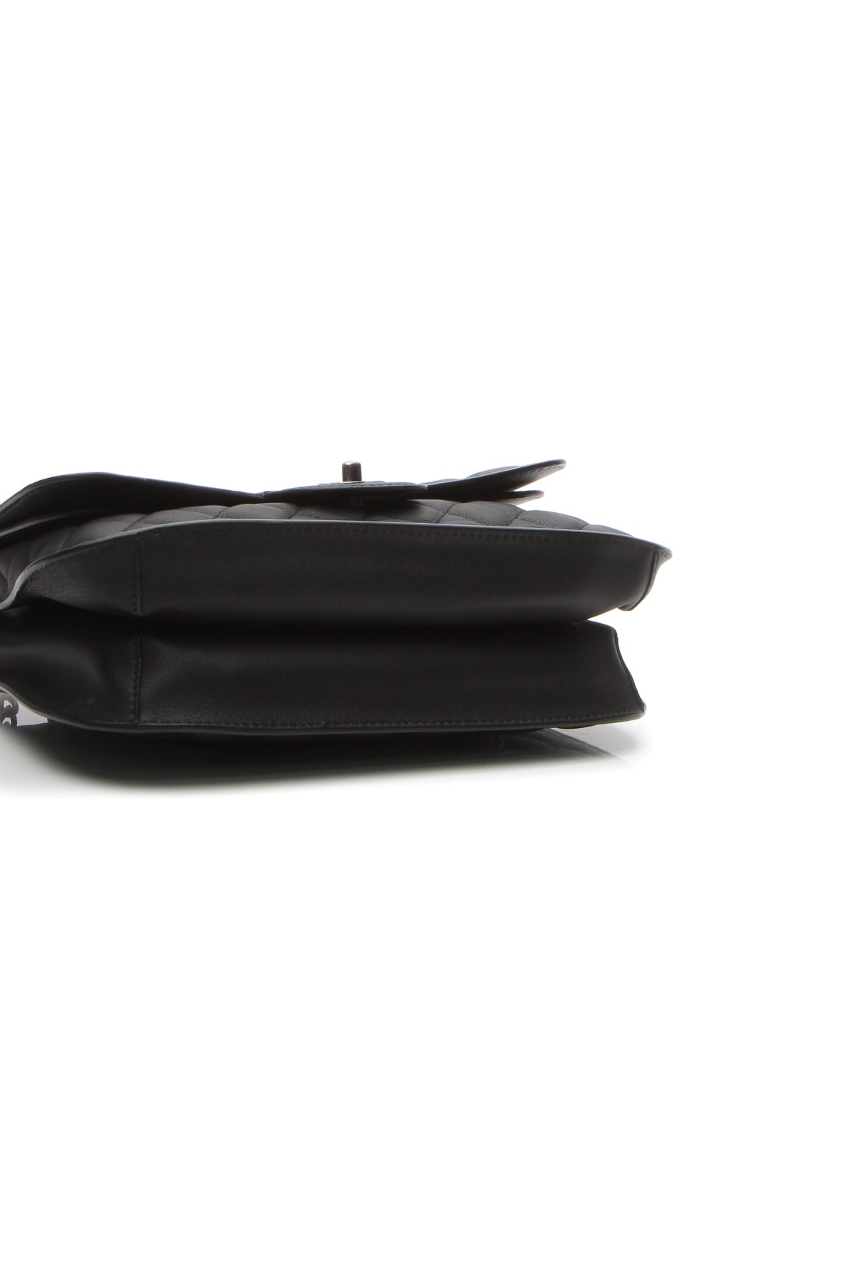 Accordion Flap Bag - Black - image 4