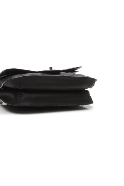 Accordion Flap Bag - Black - image 4
