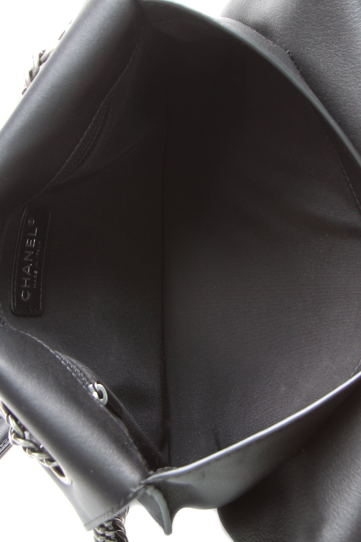 Accordion Flap Bag - Black - image 8