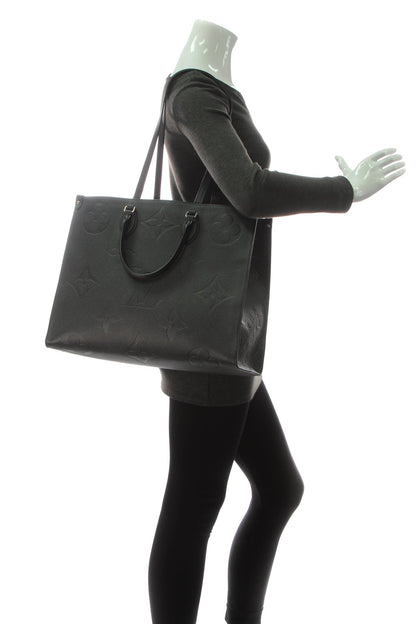 Louis Vuitton Empreinte OnTheGo GM Tote Bag - Black - photo 2