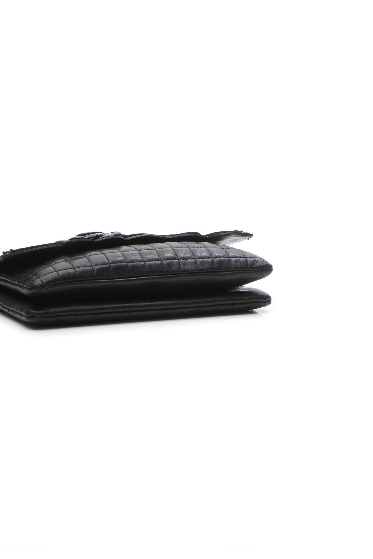 Chanel Camellia No.5 Flap Shoulder Bag - Black - photo 4