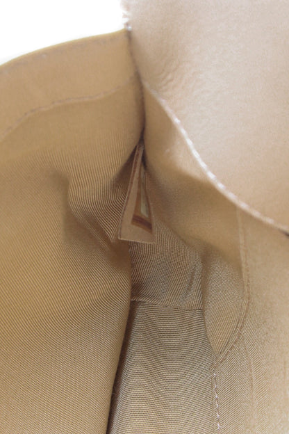 Accordion Flap Bag - Beige - image 10